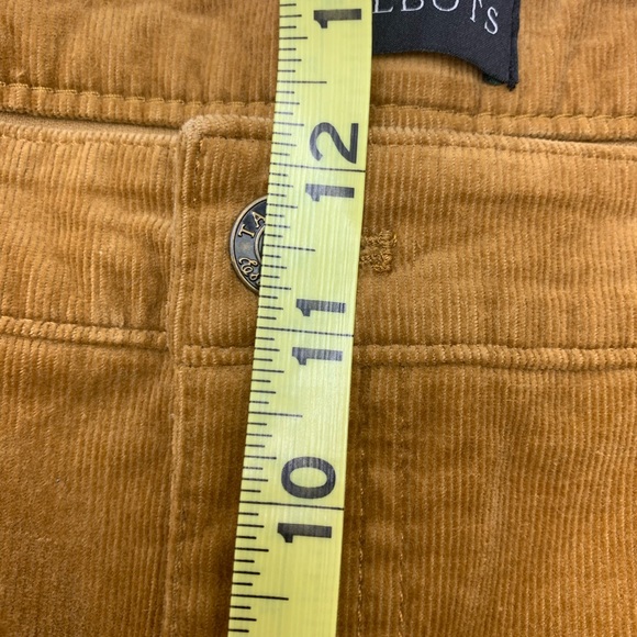 Talbots Tan Corduroy Straight Leg Pants Size 20W - Picture 10 of 10